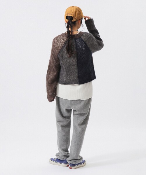 BEAMS BOY(ビームスボーイ)の「スウェット パンツ(スウェットパンツ・レディース・クリーム/トップグレー・2/1/0)」の9枚目の写真