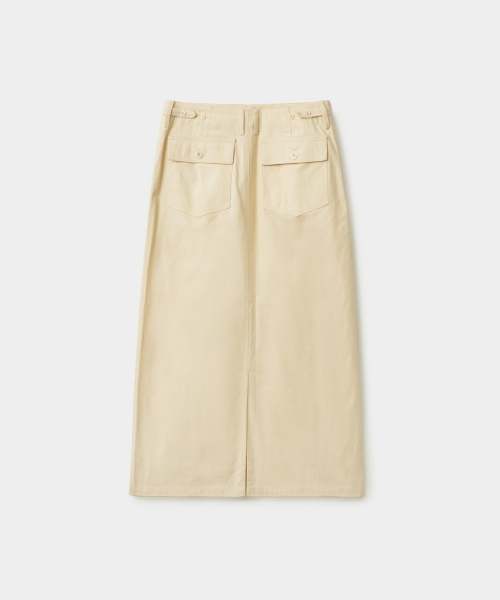 HAVE HAD（ハブヘッド）の「ヘリンボーンツイルファティーグスカート (バター)（スカート・レディース・その他・SMALL/MEDIUM）」の2枚目の写真