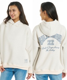 BILLABONG ウィメンズ SHAGGY BONDING ARCH PARKA パーカー 【2026年秋冬モデル】/ビラボンバックプリントプルオーバーフーディー