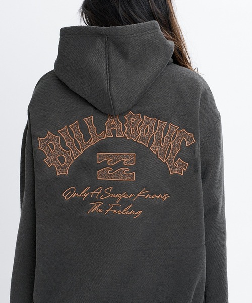 BILLABONG(ビラボン)の「BILLABONG ウィメンズ SHAGGY BONDING ARCH PARKA パーカー 【2026年秋冬モデル】/ビラボンバックプリントプルオーバーフーディー(パーカー・レディース・アイボリー/オフホワイト/ブルー系その他・MEDIUM/LARGE)」の17枚目の写真
