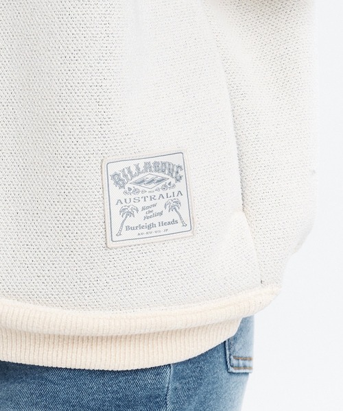 BILLABONG(ビラボン)の「BILLABONG ウィメンズ SHAGGY BONDING ARCH PARKA パーカー 【2026年秋冬モデル】/ビラボンバックプリントプルオーバーフーディー(パーカー・レディース・アイボリー/オフホワイト/ブルー系その他・MEDIUM/LARGE)」の11枚目の写真