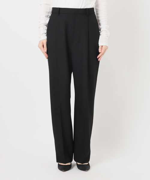 Spick & Span(スピックアンドスパン)の「2WAYストレッチスリムストレートパンツ(スラックス・レディース・ブラック/ベージュ・36/38)」の3枚目の写真
