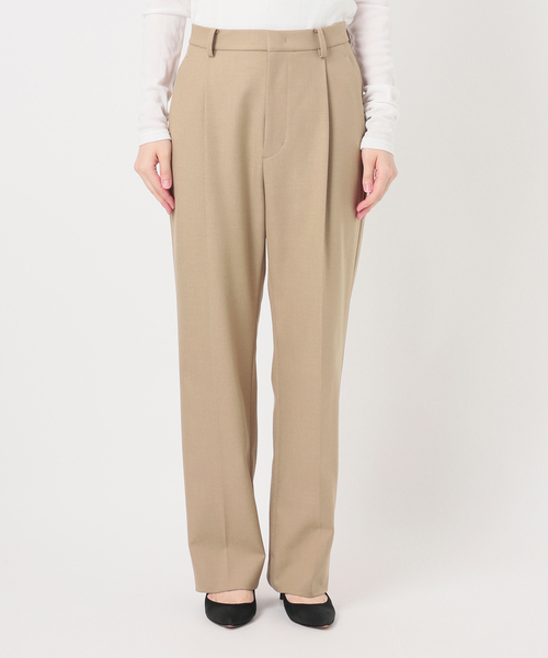 Spick & Span(スピックアンドスパン)の「2WAYストレッチスリムストレートパンツ(スラックス・レディース・ブラック/ベージュ・36/38)」の5枚目の写真