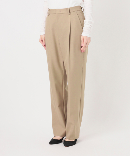 Spick & Span(スピックアンドスパン)の「2WAYストレッチスリムストレートパンツ(スラックス・レディース・ブラック/ベージュ・36/38)」の7枚目の写真
