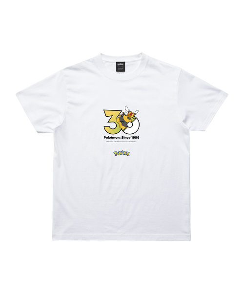 ZOZOSPOT(ゾゾスポット)の「Pokemon 30th Anniversary 1025 T-shirt 「ビークイン」(Tシャツ/カットソー・レディース・ホワイト・SMALL/MEDIUM/LARGE/X-LARGE/XX-LARGE/XXX-LARGE/100cm/110cm/120cm/130cm/140cm/150cm/160cm)」の1枚目の写真