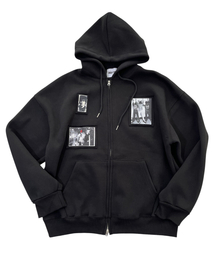 Riot Archive Sweat Hood Zip-Up (Black)