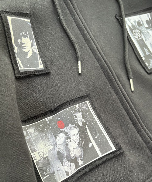 SK8ER ROCK（スケーターロック）の「Riot Archive Sweat Hood Zip-Up (Black)（パーカー・レディース・その他・ONE SIZE）」の6枚目の写真