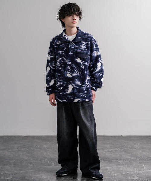 patagonia(パタゴニア)の「Patagonia パタゴニア M S LW SYNCH SNAP T P O シンチラフリーススナップボタン長袖プルオーバー(その他トップス・メンズ・ブラック/キナリ/ブルー・S/M/L/XL)」の22枚目の写真