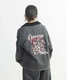 【コンバーストウキョウ】メンズ 長袖 スカジャン アウター F ダークグレー系 CONVERSE TOKYO｜コンバーストウキョウ（メンズ）のジャケット