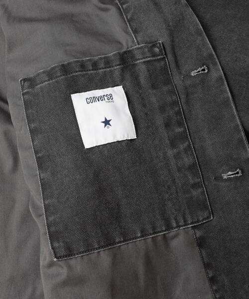 CONVERSE TOKYO(コンバーストウキョウ)の「EMBROIDERY DETROIT JACKET(ブルゾン・レディース・オリーブ/ブラック・SMALL/MEDIUM)」の19枚目の写真