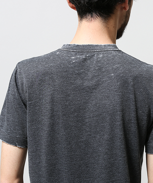 42ND ROYAL HIGHLAND(フォーティーセカンドロイヤルハイランド)の「ROYAL PALM/ RP Vintage VネックポケットT(Tシャツ/カットソー・メンズ・グレー/ブルー/ブラック・MEDIUM/SMALL/LARGE)」の7枚目の写真