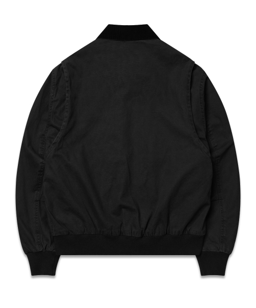 GRAYBLVD(グレイブラバット)の「コルト襟付きワークジャケット (ブラック)(デニムジャケット・レディース・その他・1/2)」の3枚目の写真