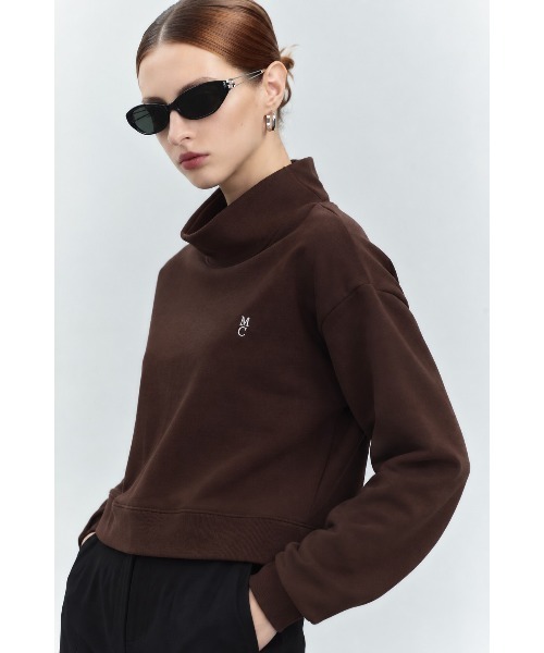Muel Chic(ミュエルシック)の「Mia Pullover ミアプルオーバー(スウェット・レディース・ブラウン/ネイビー/ブラック/アイボリー・FREE)」の21枚目の写真
