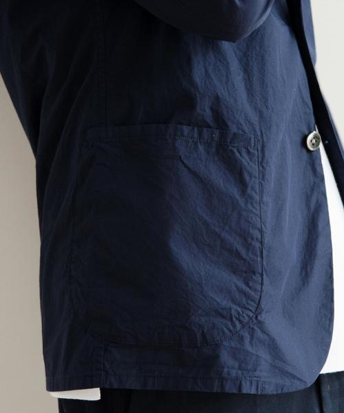 green label relaxing（グリーンレーベルリラクシング）の「KC WASHED TYPE/W シャツジャケット◆（テーラードジャケット・メンズ・オリーブ/ネイビー・X-LARGE/SMALL/LARGE/MEDIUM）」の8枚目の写真