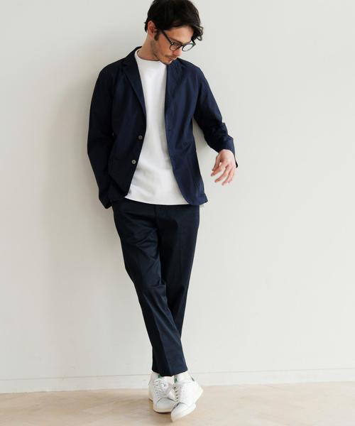 green label relaxing（グリーンレーベルリラクシング）の「KC WASHED TYPE/W シャツジャケット◆（テーラードジャケット・メンズ・オリーブ/ネイビー・X-LARGE/SMALL/LARGE/MEDIUM）」の11枚目の写真