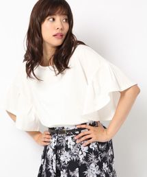 Heather | ソデフレアBIGTシャツ  726455(Tシャツ/カットソー)