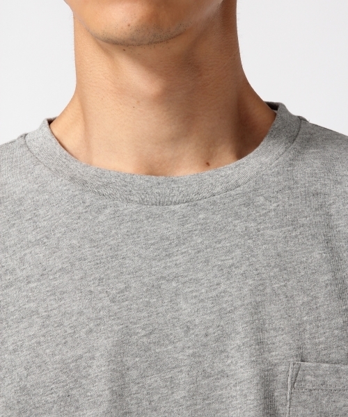 RAGEBLUE(レイジブルー)の「<トレンドのBIGシルエット>ワイドスリットカットソー7分袖/727843(Tシャツ/カットソー・メンズ・ネイビー/グレー/オリーブ/ホワイト・LARGE/MEDIUM)」の18枚目の写真