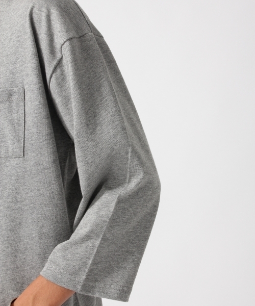 RAGEBLUE(レイジブルー)の「<トレンドのBIGシルエット>ワイドスリットカットソー7分袖/727843(Tシャツ/カットソー・メンズ・ネイビー/グレー/オリーブ/ホワイト・LARGE/MEDIUM)」の20枚目の写真