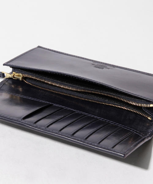 WHITE HOUSE COX（ホワイトハウスコックス）の「Whitehouse Cox / レザー2つ折りロングウォレット（財布・メンズ・ブラック/ブラウン/レッド/ネイビー/ナチュラル/グリーン・ONE SIZE）」の19枚目の写真