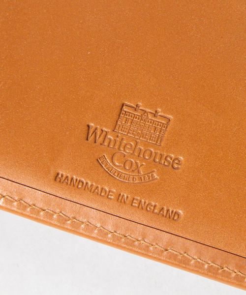 WHITE HOUSE COX（ホワイトハウスコックス）の「Whitehouse Cox / レザー2つ折りロングウォレット（財布・メンズ・ブラック/ブラウン/レッド/ネイビー/ナチュラル/グリーン・ONE SIZE）」の11枚目の写真