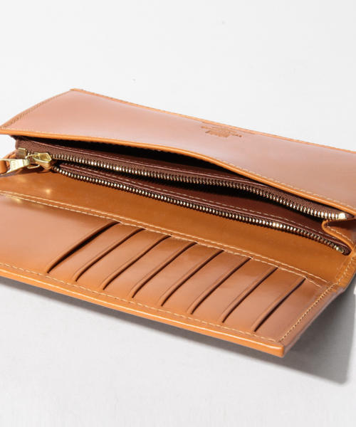 WHITE HOUSE COX（ホワイトハウスコックス）の「Whitehouse Cox / レザー2つ折りロングウォレット（財布・メンズ・ブラック/ブラウン/レッド/ネイビー/ナチュラル/グリーン・ONE SIZE）」の12枚目の写真