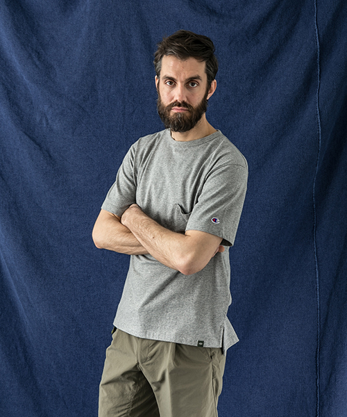 Champion（チャンピオン）の「Champion×WNW　SOFT JERSEY TACTICAL TEE（Tシャツ/カットソー・メンズ・ホワイト/チャコールグレー/ヘザーグレー/オレンジ・SMALL/MEDIUM/LARGE）」の3枚目の写真