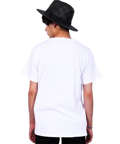 ８(eight)（エイト）の「ボックスロゴ 半袖Tシャツ （Tシャツ/カットソー・メンズ・ホワイト/ブラック・LARGE/X-LARGE/MEDIUM）」の19枚目の写真