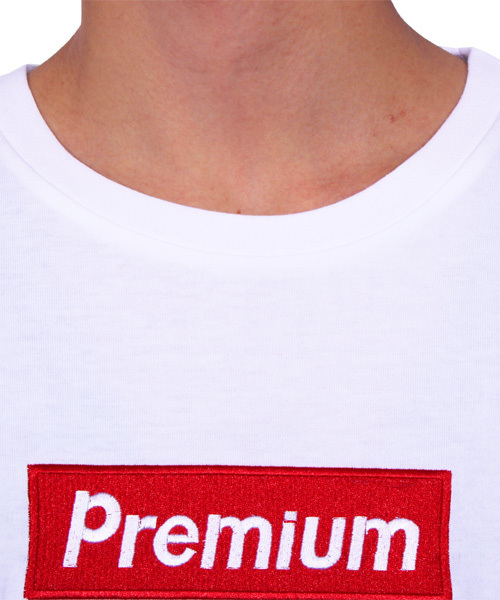 ８(eight)（エイト）の「ボックスロゴ 半袖Tシャツ （Tシャツ/カットソー・メンズ・ホワイト/ブラック・LARGE/X-LARGE/MEDIUM）」の11枚目の写真