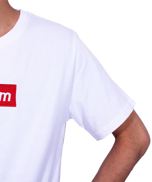 ８(eight)（エイト）の「ボックスロゴ 半袖Tシャツ （Tシャツ/カットソー・メンズ・ホワイト/ブラック・LARGE/X-LARGE/MEDIUM）」の13枚目の写真