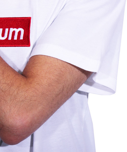 ８(eight)（エイト）の「ボックスロゴ 半袖Tシャツ （Tシャツ/カットソー・メンズ・ホワイト/ブラック・LARGE/X-LARGE/MEDIUM）」の14枚目の写真