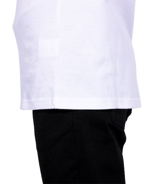 ８(eight)（エイト）の「ボックスロゴ 半袖Tシャツ （Tシャツ/カットソー・メンズ・ホワイト/ブラック・LARGE/X-LARGE/MEDIUM）」の4枚目の写真