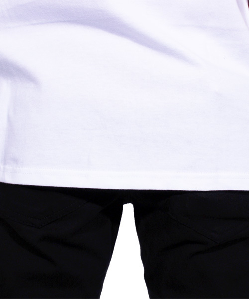 ８(eight)（エイト）の「ボックスロゴ 半袖Tシャツ （Tシャツ/カットソー・メンズ・ホワイト/ブラック・LARGE/X-LARGE/MEDIUM）」の7枚目の写真