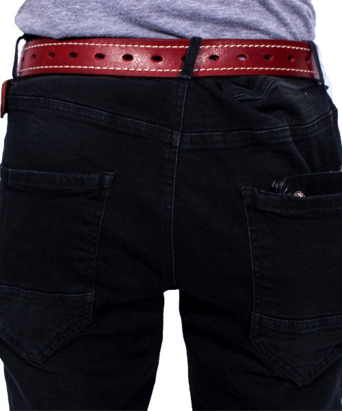 ８(eight)（エイト）の「ダメージスキニーデニム（デニムパンツ・メンズ・ケミカルウォッシュ/ブラック/インディゴブルー/グレー/ブルー/ブラック系その他・LARGE/MEDIUM/X-LARGE）」の14枚目の写真