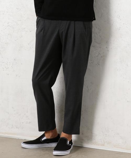 green label relaxing（グリーンレーベルリラクシング）の「CM ウォッシャブル/TRO 2P ユーティリティーパンツ / アンクルパンツ ◆（その他パンツ・メンズ・ブラック/ネイビー/グレー・SMALL/X-SMALL/X-LARGE/MEDIUM/LARGE）」の3枚目の写真