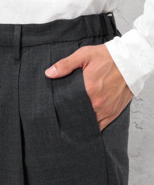 green label relaxing（グリーンレーベルリラクシング）の「CM ウォッシャブル/TRO 2P ユーティリティーパンツ / アンクルパンツ ◆（その他パンツ・メンズ・ブラック/ネイビー/グレー・SMALL/X-SMALL/X-LARGE/MEDIUM/LARGE）」の14枚目の写真