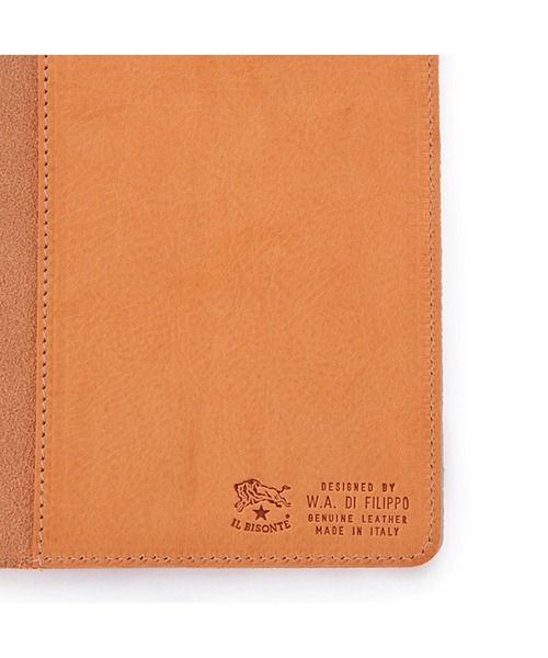 IL BISONTE(イルビゾンテ)の「IL BISONTE / ORIGINAL LEATHER / ノートカバー (A5 サイズ)(ステーショナリー・レディース・ダークブラウン/レンガ/ナチュラル/ライトブラウン/ブラック/オリーブ/レッド/グリーン/ネイビー/オレンジ/グレー・FREE)」の16枚目の写真