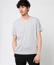 SHIPS×ott-tricot: Vネック Tシャツ