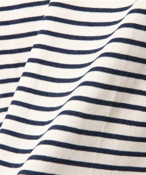 SHIPS（シップス）の「SHIPS×ott-tricot: Vネック Tシャツ（Tシャツ/カットソー・メンズ・ライトグレー/オフホワイト/ネイビー/コバルトブルー・SMALL/MEDIUM/LARGE/X-LARGE）」の8枚目の写真