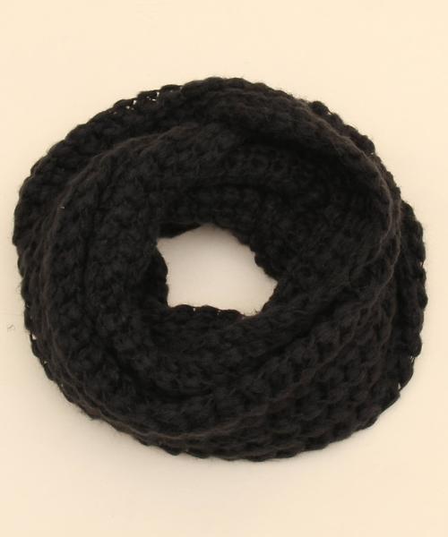 coen(コーエン)の「ニットスヌード(ストール/ショール・レディース・ブラック/ライトグレー/ライトブルー/ピンク・FREE)」の12枚目の写真