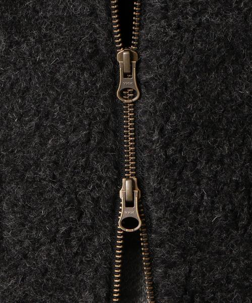 COLD BREAKER（コールドブレーカー）の「[コールドブレイカー] SC★ COLD BREAKER ボアパーカー ◆（ブルゾン・メンズ・ブラック/ベージュ/ダークグリーン・SMALL/X-SMALL）」の17枚目の写真