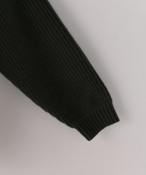 Steven Alan（スティーブンアラン）の「＜Steven Alan＞ HAMILTON KSN CN/ﾆｯﾄ（ニット/セーター・メンズ・ブラック/パープル/オリーブ・X-LARGE/LARGE/MEDIUM/SMALL）」の6枚目の写真