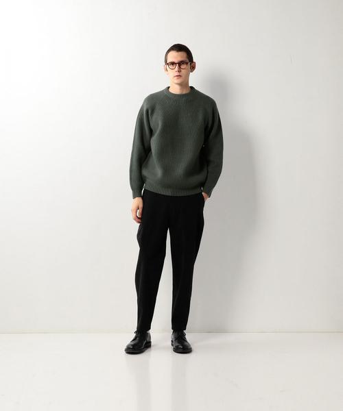 Steven Alan（スティーブンアラン）の「＜Steven Alan＞ HAMILTON KSN CN/ﾆｯﾄ（ニット/セーター・メンズ・ブラック/パープル/オリーブ・X-LARGE/LARGE/MEDIUM/SMALL）」の14枚目の写真