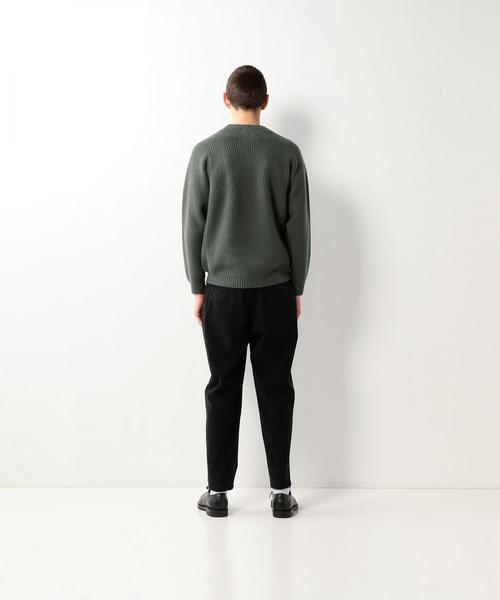 Steven Alan（スティーブンアラン）の「＜Steven Alan＞ HAMILTON KSN CN/ﾆｯﾄ（ニット/セーター・メンズ・ブラック/パープル/オリーブ・X-LARGE/LARGE/MEDIUM/SMALL）」の16枚目の写真