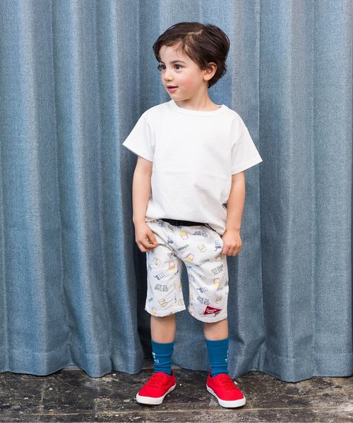 BREEZE（ブリーズ）の「ロゴソックス（ソックス/靴下・キッズ・オフホワイト/エメラルド・15 /18/21/27/24）」の3枚目の写真