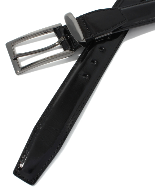 【未使用品】GalaabenD ガラアーベント カウクリアフェイス ベルト 黒 GalaabenD（ガラアーベント）の「カウクリアフェイス ベルト（ベルト