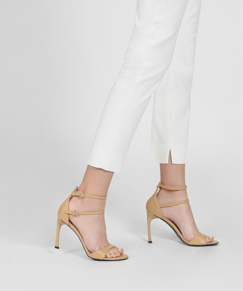 CHARLES & KEITH(チャールズ & キース)の「デュアルアンクルストラップサンダル / DUAL ANKLE STRAP SANDALS(パンプス・レディース・ブラウン系その他/ブラック・24.5cm/22.5cm/23.5cm/23cm/25cm)」の8枚目の写真