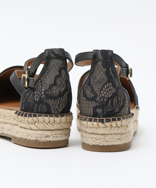 PICHE ABAHOUSE（ピシェ アバハウス）の「Bianc -Olivia- ダブルジュートソールエスパドリーユ（サンダル・レディース・アイボリー/ブラック系その他/レッド・36/37/38/39/35）」の12枚目の写真
