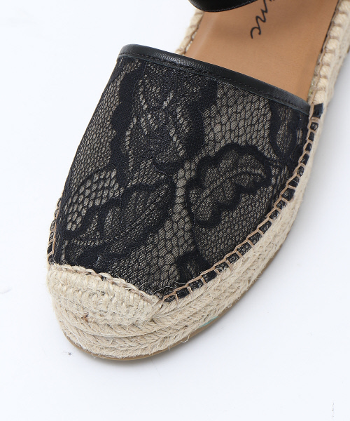 PICHE ABAHOUSE（ピシェ アバハウス）の「Bianc -Olivia- ダブルジュートソールエスパドリーユ（サンダル・レディース・アイボリー/ブラック系その他/レッド・36/37/38/39/35）」の9枚目の写真