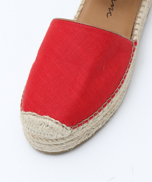 PICHE ABAHOUSE（ピシェ アバハウス）の「Bianc -Olivia- ダブルジュートソールエスパドリーユ（サンダル・レディース・アイボリー/ブラック系その他/レッド・36/37/38/39/35）」の7枚目の写真