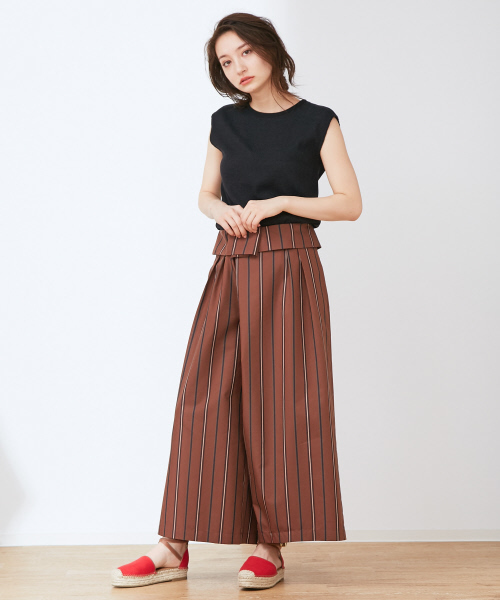 PICHE ABAHOUSE（ピシェ アバハウス）の「Bianc -Olivia- ダブルジュートソールエスパドリーユ（サンダル・レディース・アイボリー/ブラック系その他/レッド・36/37/38/39/35）」の5枚目の写真